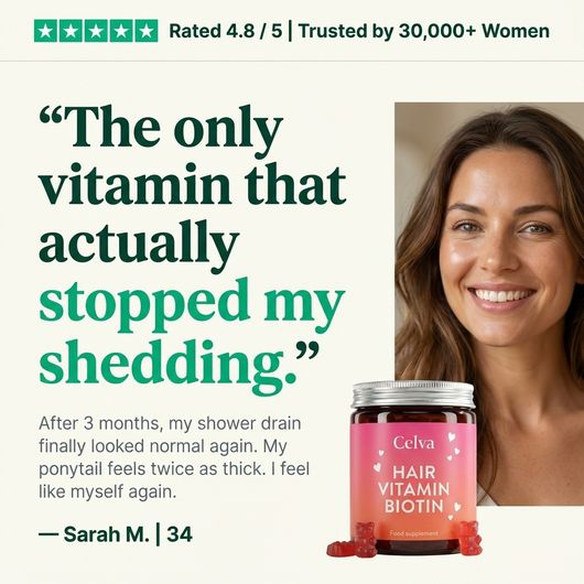 Hair Growth Vitamin Biotin Gummies - Wild Berry